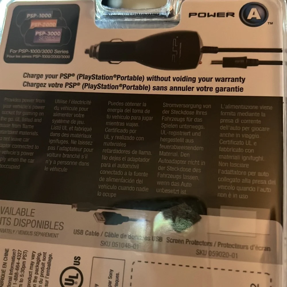 PSP Playstation Portable Charger for PSP 1000/2000/3000 Series